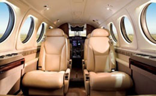 King Air B200GT Interior