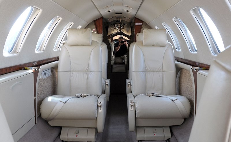 Citation CJ3 Interior