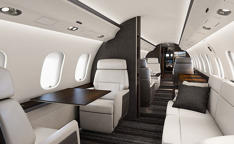 Global 6000 Interior