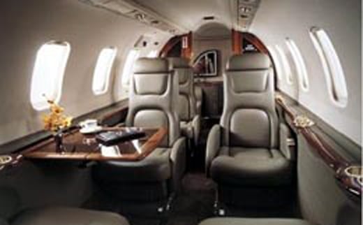 Learjet 45 Interior